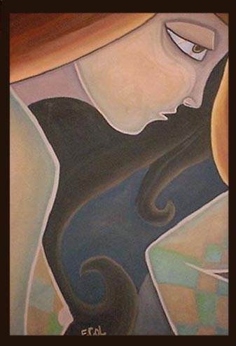 Checkers | oil on canvas