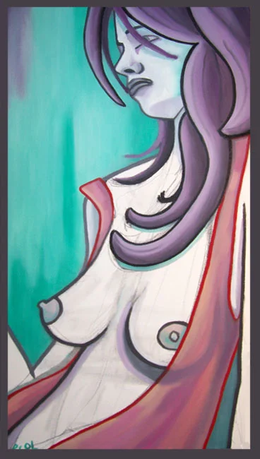 Nude | oil on canvas