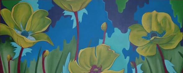 Flowers | oil on canvas