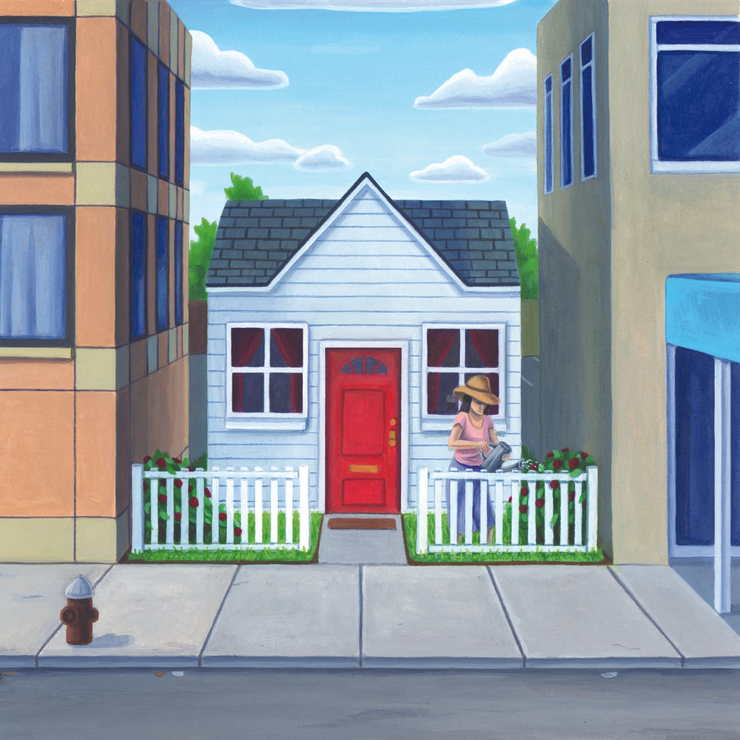 American Journal of Nursing | acrylic on illustration board