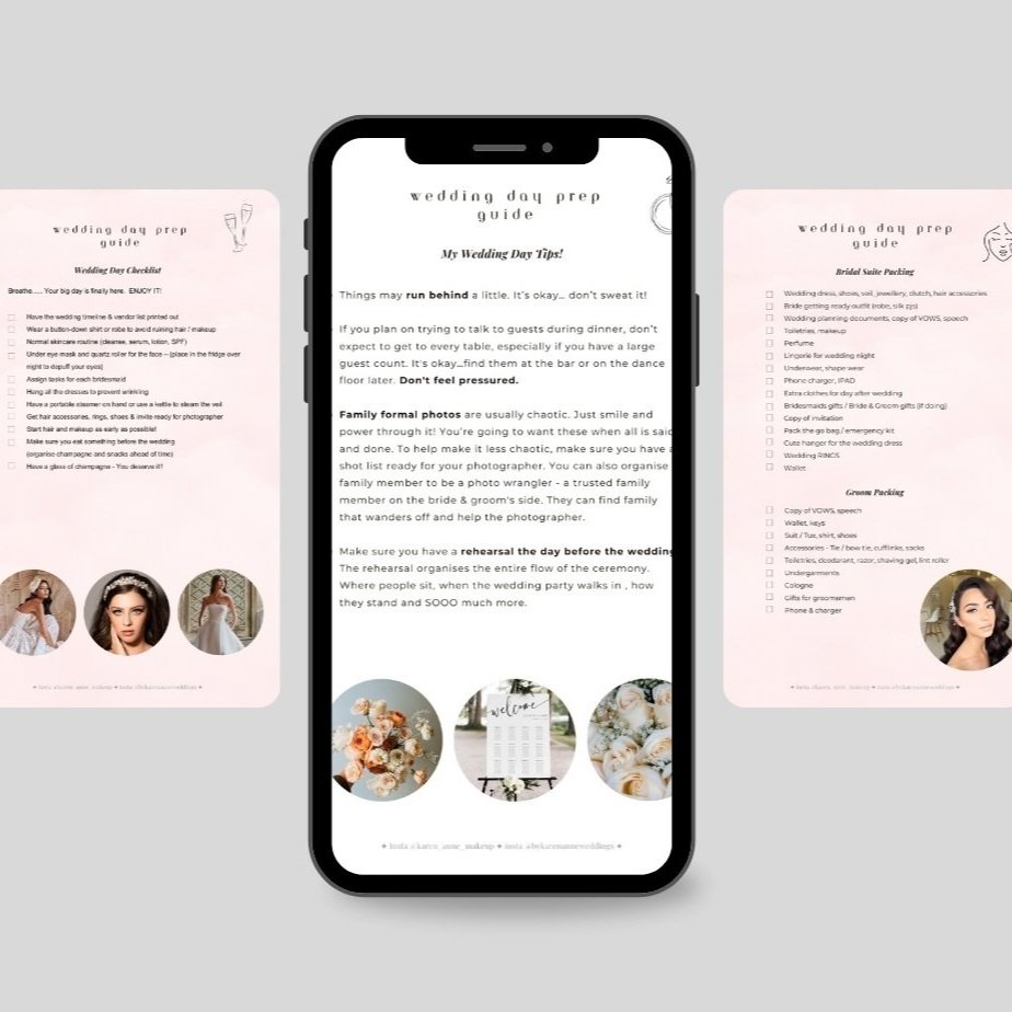 Wedding Day Prep Guide for Download