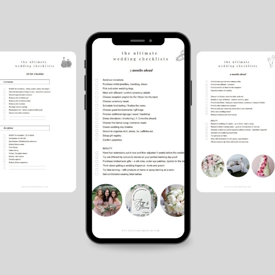Downloadable Wedding Checklist