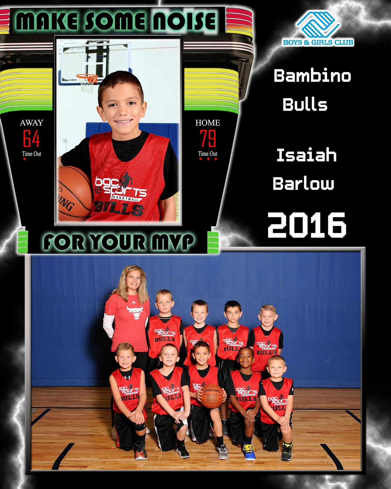 Sports Photographer Boys & Girls Club