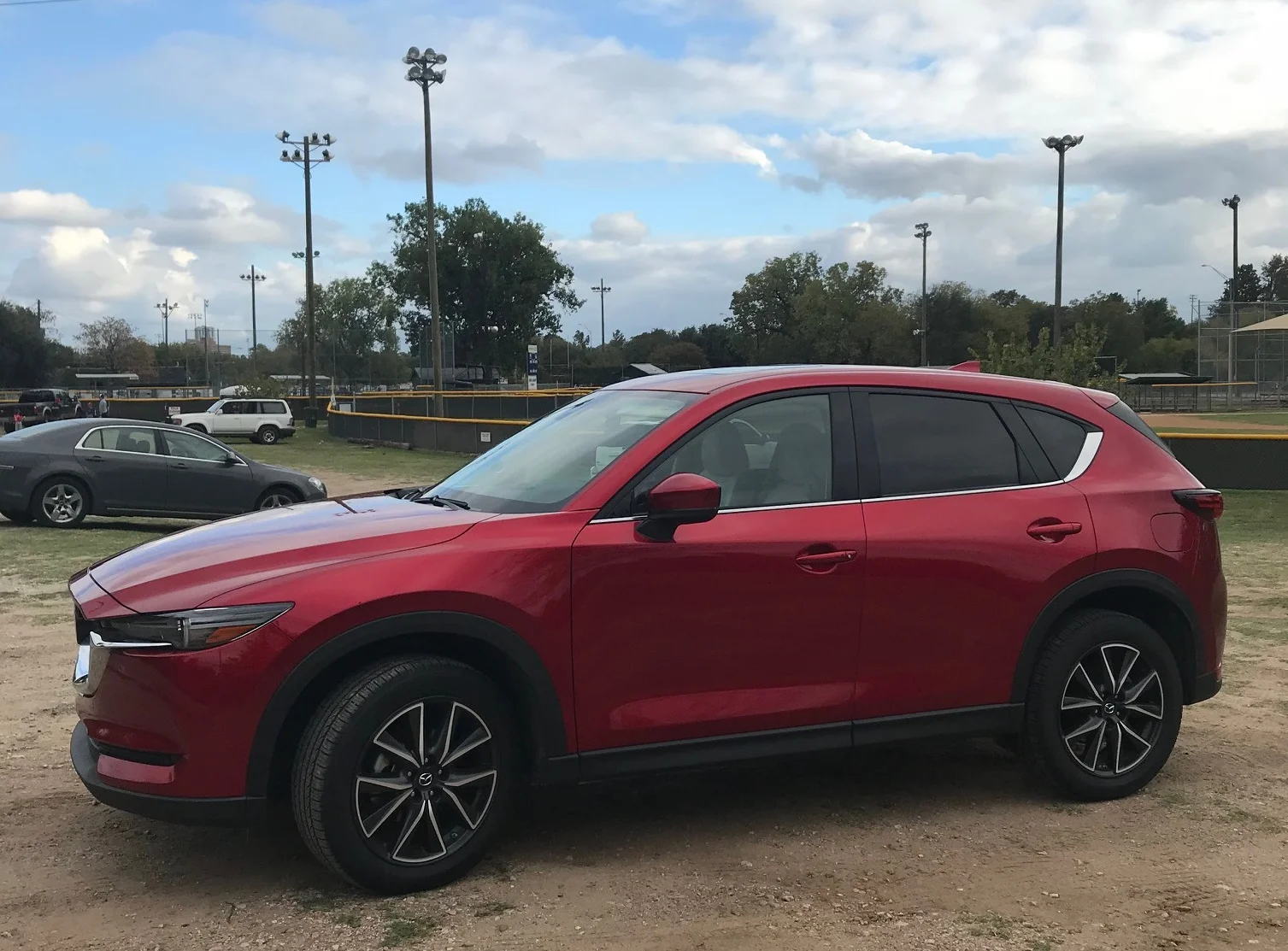 The Mazda company SUV goes everywhere... including Little League games!