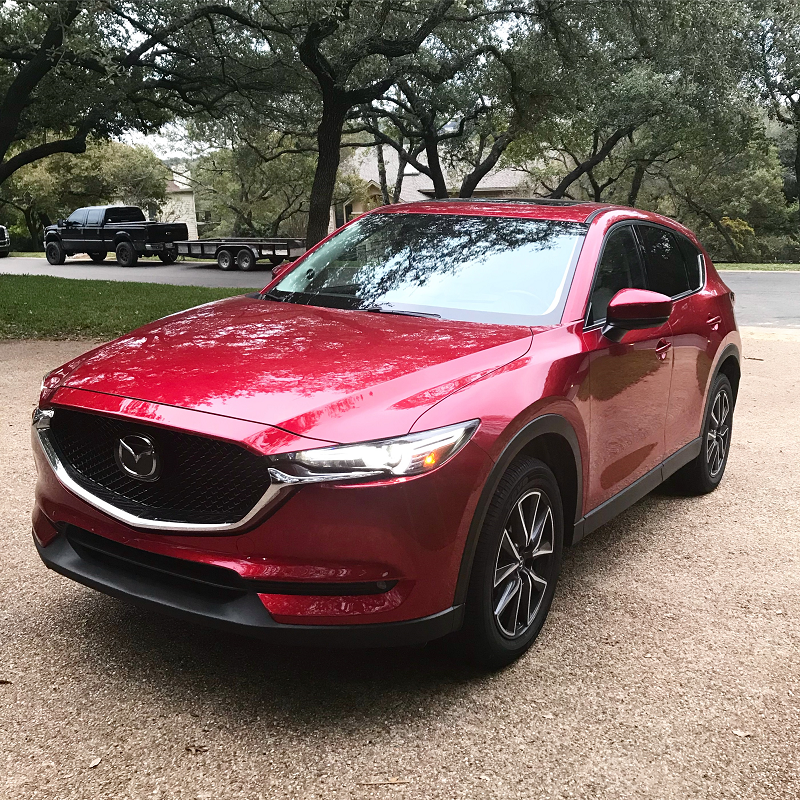 Ready to roll in our mazda cx-5!