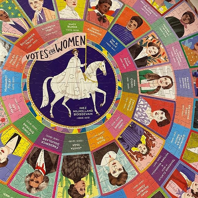 New puzzle: let&rsquo;s do this. 
#1920 #womensupportingwomen