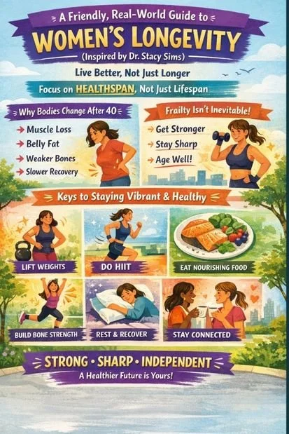 A Friendly, Real‑World Guide to Women’s Longevity