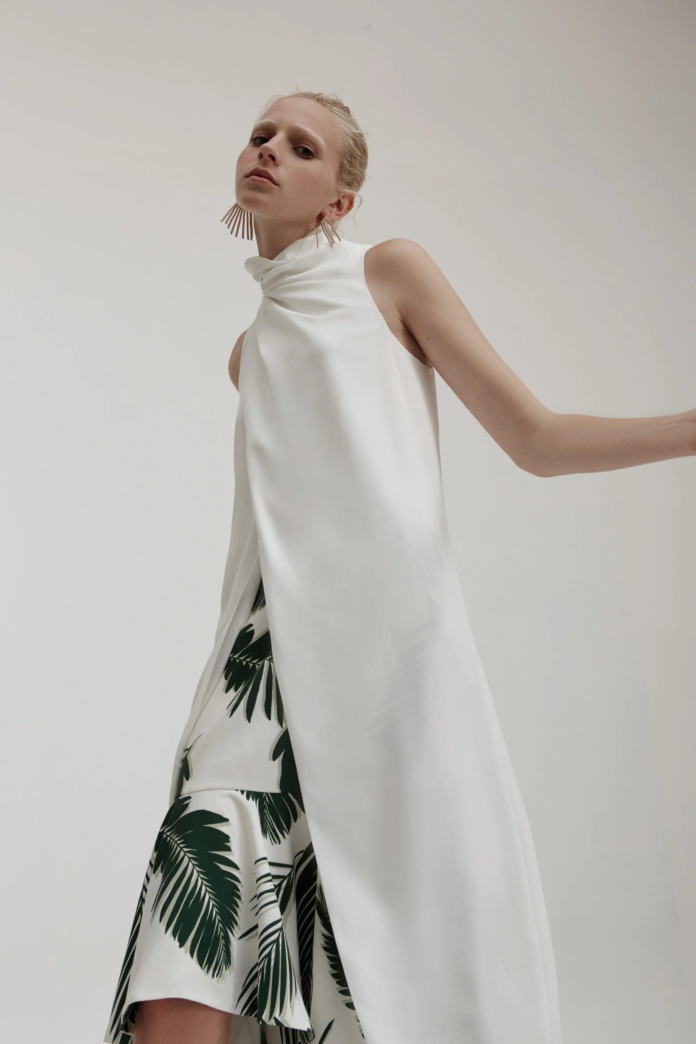 C/MEO COLLECTIVE Never Be Like You Dress + Enfold Skirt.