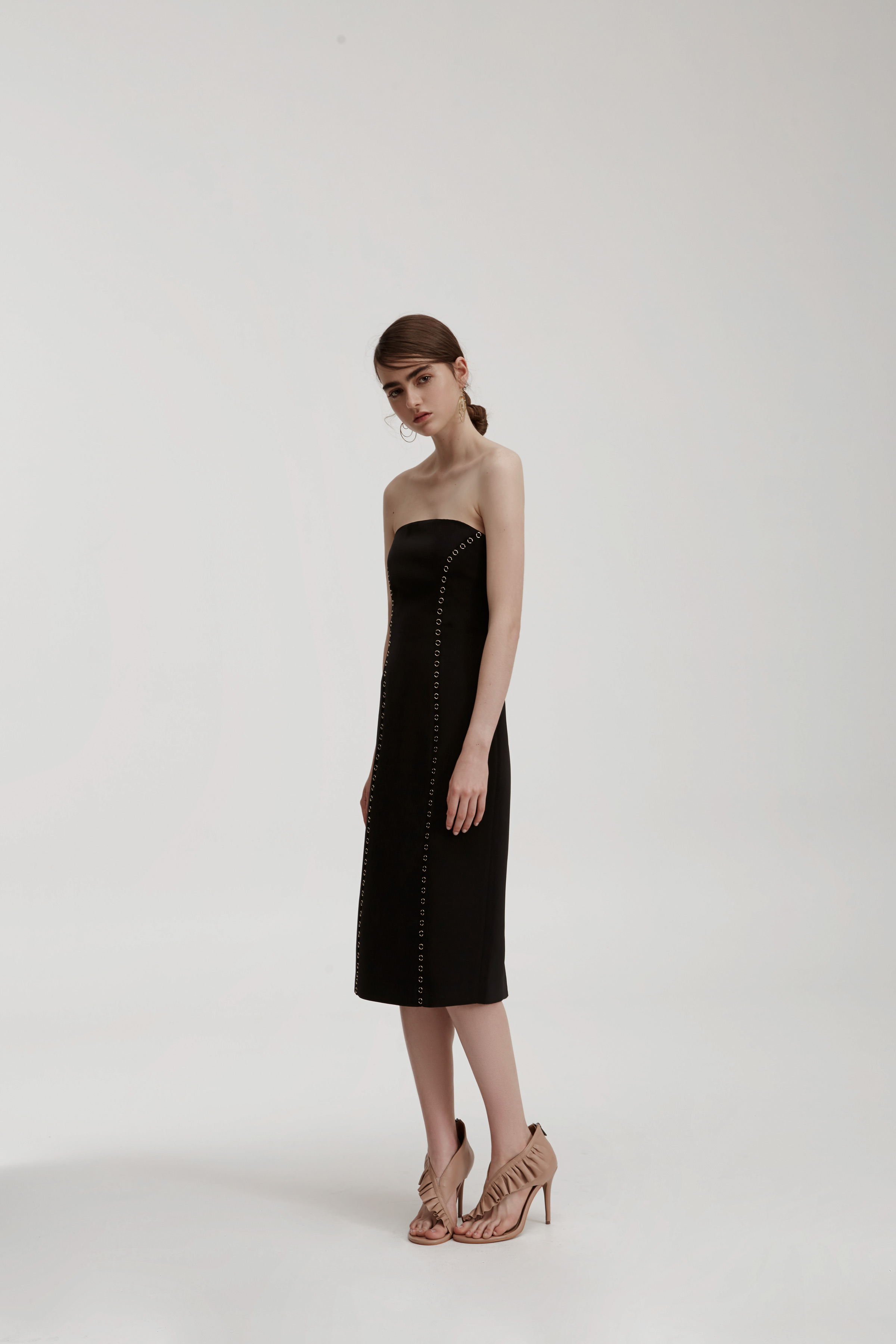 Shop Keepsake In My Eyes Midi Dress.