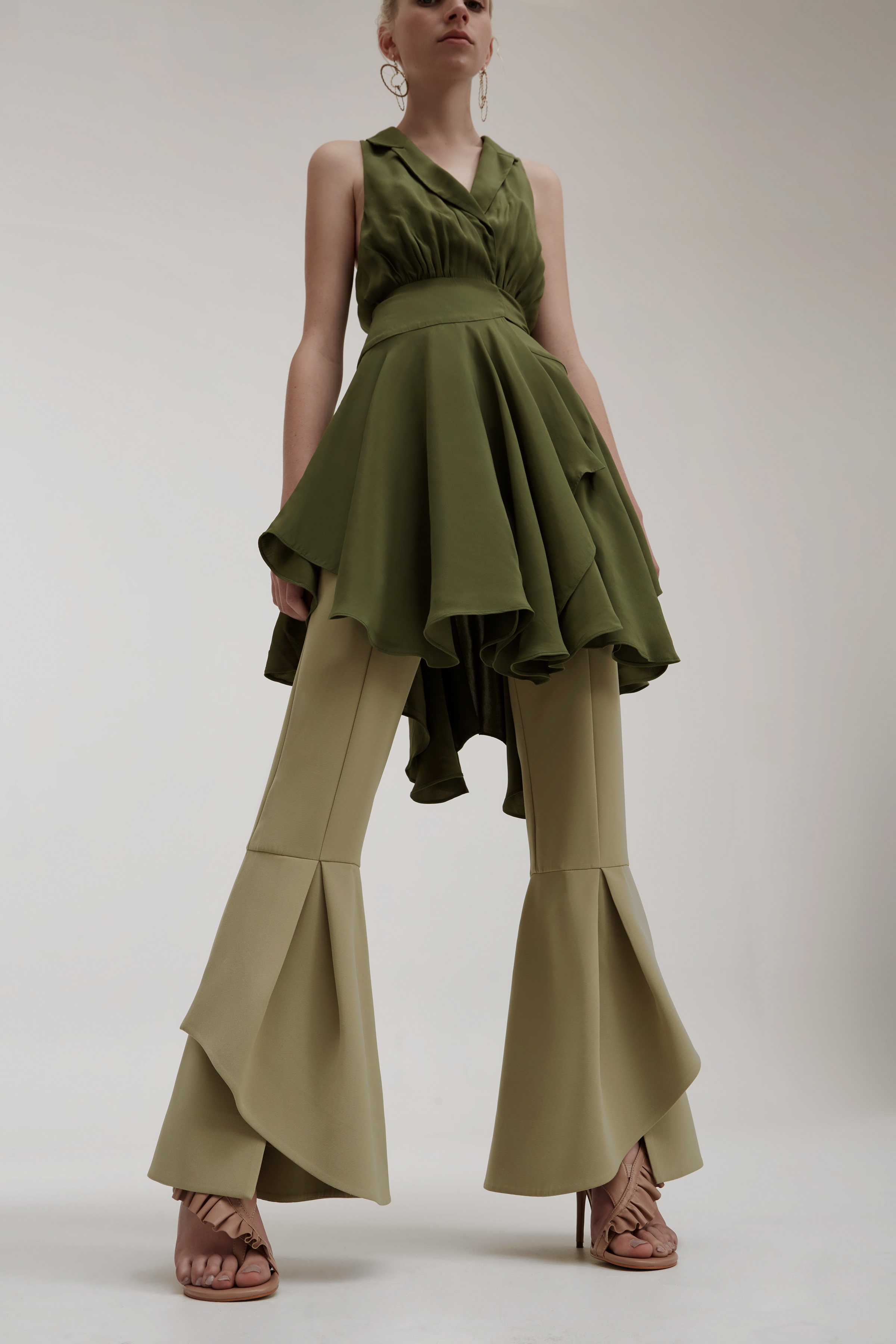 Shop C/MEO Caught Up S/S Dress + Enfold Pant .
