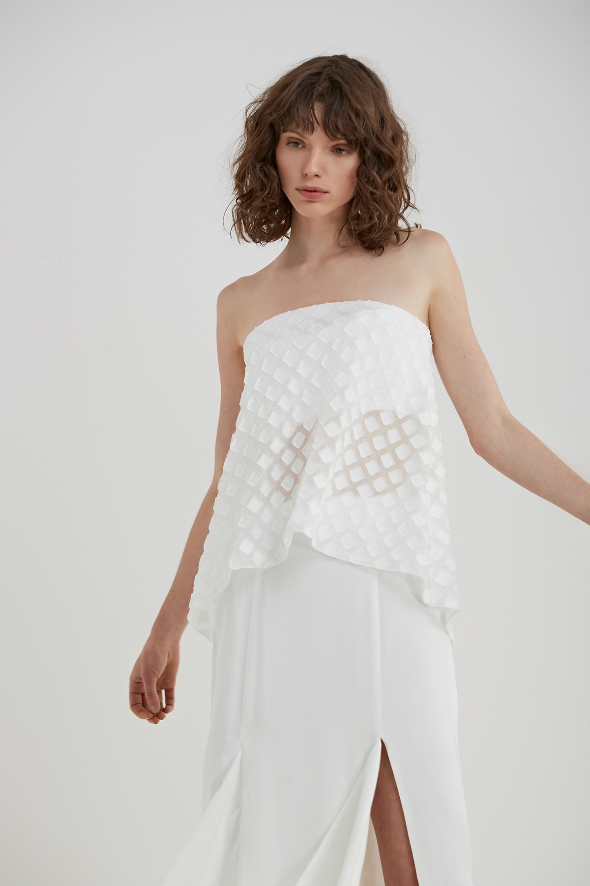 Shop C/MEO COLLECTIVE Faded Light Bustier + Out Of Danger Skirt .