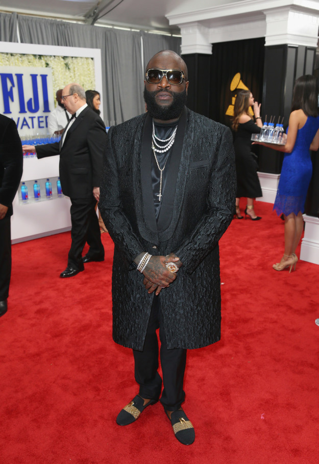 Rick Ross - Looks like a hired hit man. Maybe he is. Who really knows?