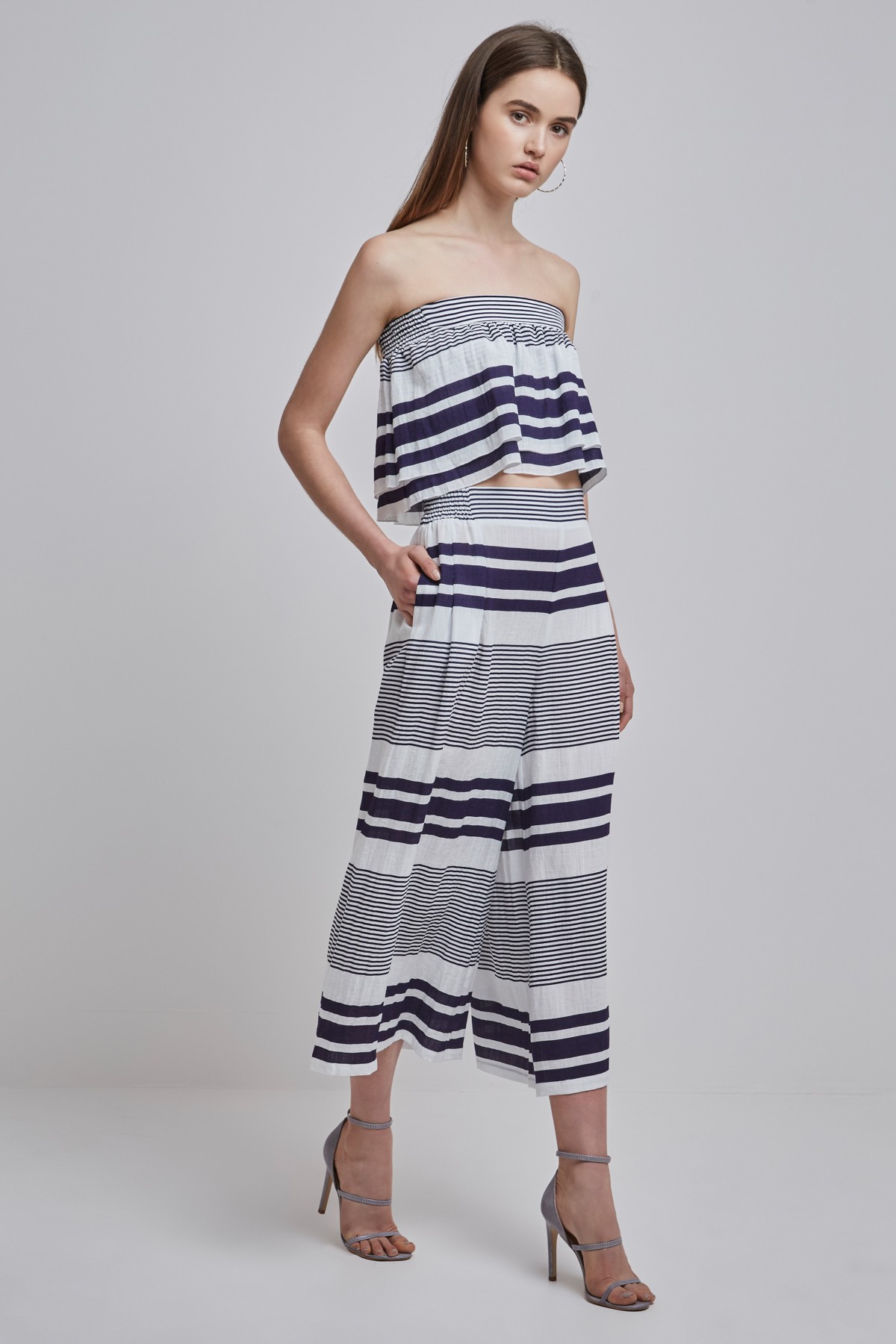 Shop Finders Mason Strapless Crop + Culottes (coming soon).