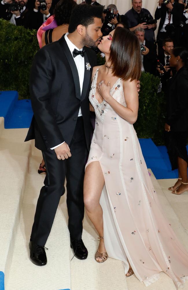 The Weeknd + Selena Gomez.