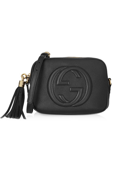 Gucci Soho Disco textured-leather shoulder bag