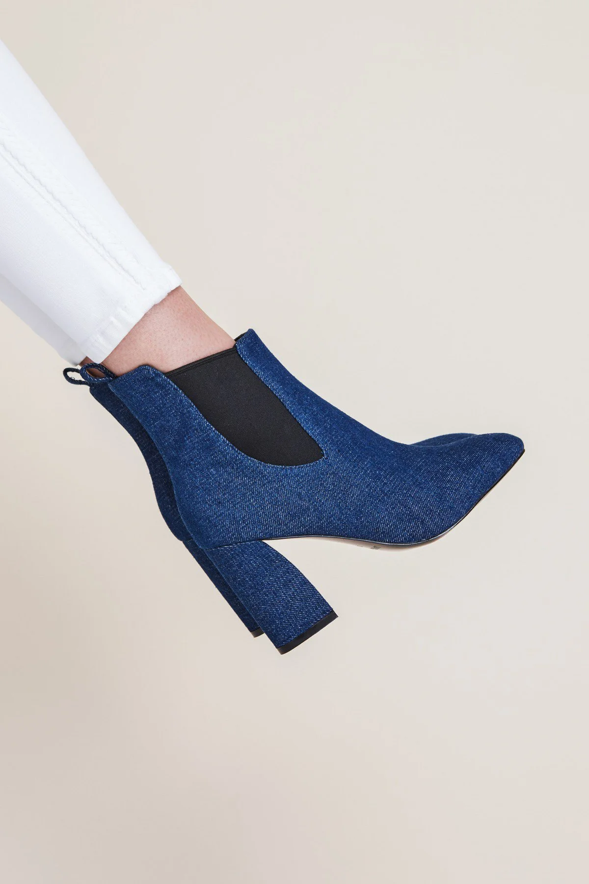 Shop JAGGAR Apieces Denim Boot.