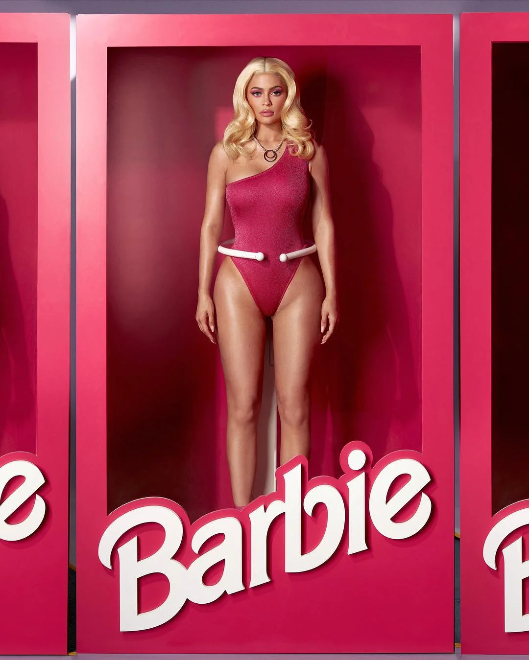 Kylie Jenner as Barbie // via instagram.com/kyliejenner