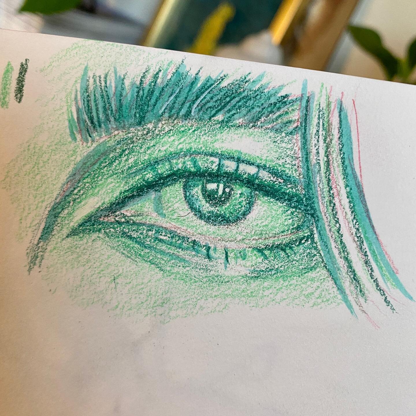 22/365 eye studies in the sketchbook when I don&rsquo;t have any other inspiration 🤷🏻&zwj;♀️ I actually really liked working with a monochromatic palette so you might see more of these! I&rsquo;m also SO close to finishing my sketchbook and these l