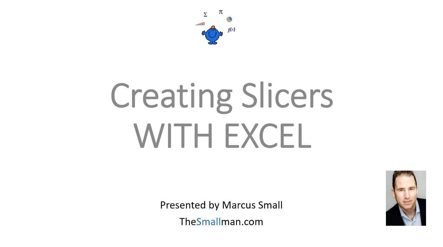 Insert an Excel Slicer — Excel Dashboards VBA