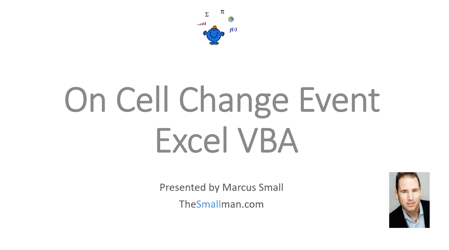  VBA Worksheet Change Events Excel Dashboards VBA 