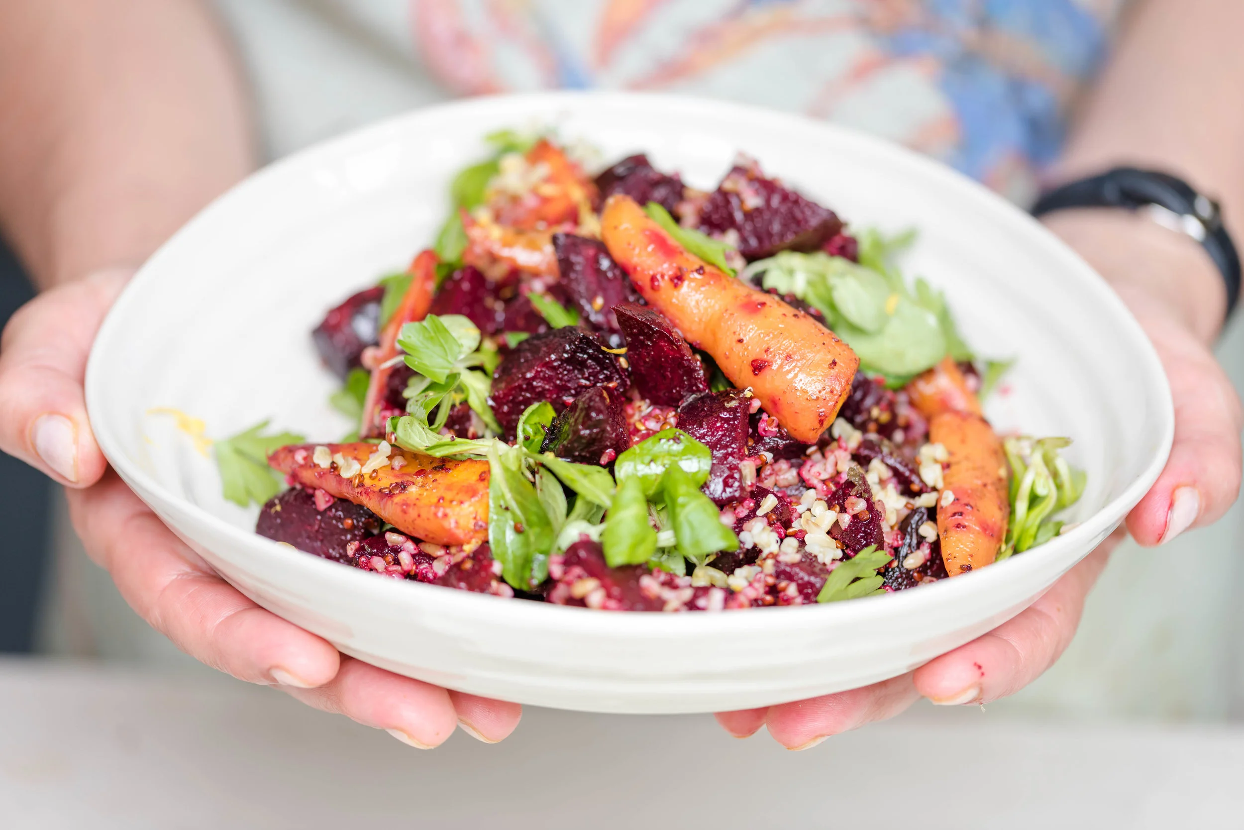 Za'atar Carrots and Beets 