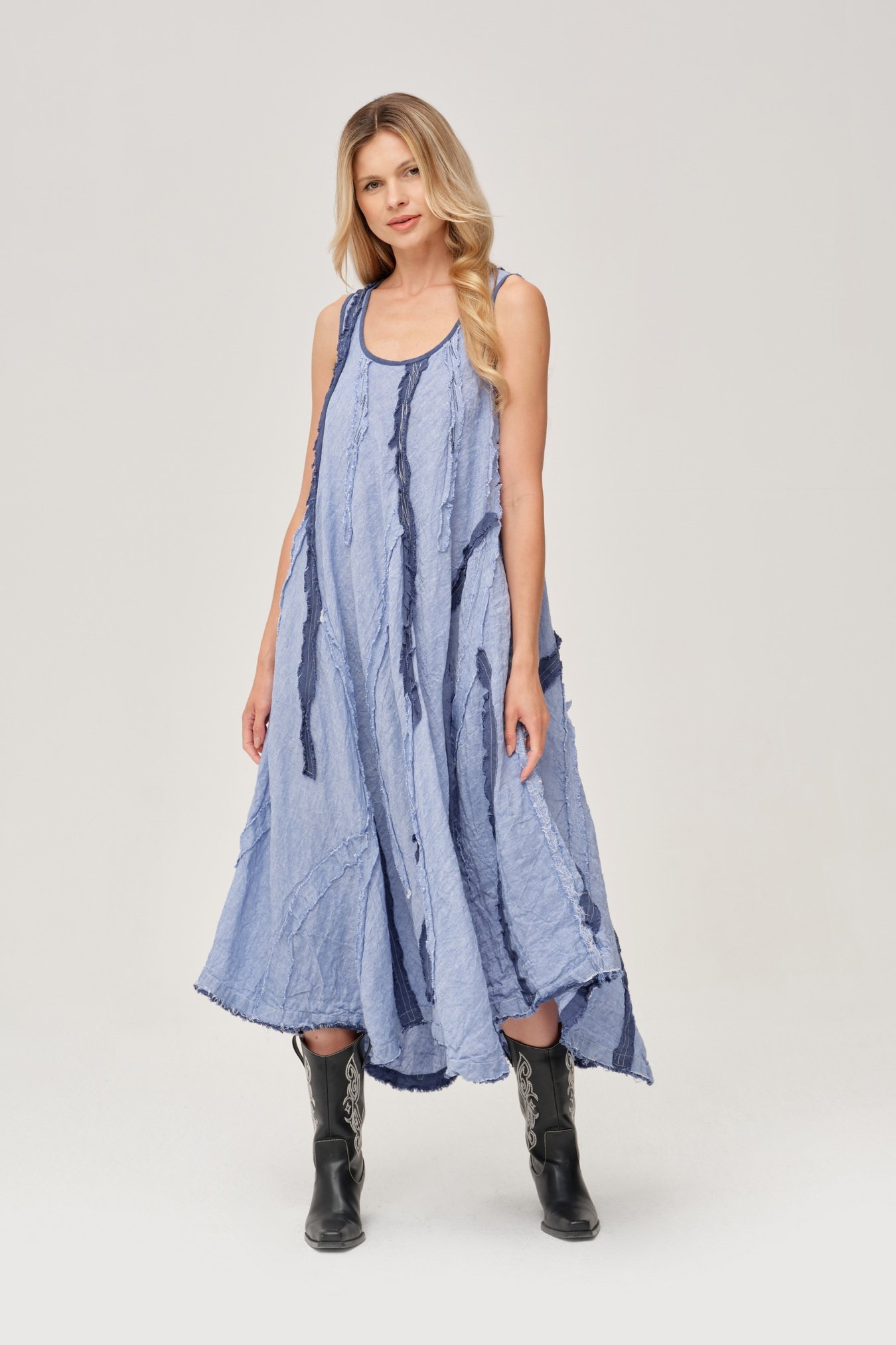 Vestido Mara Sharp - texturas