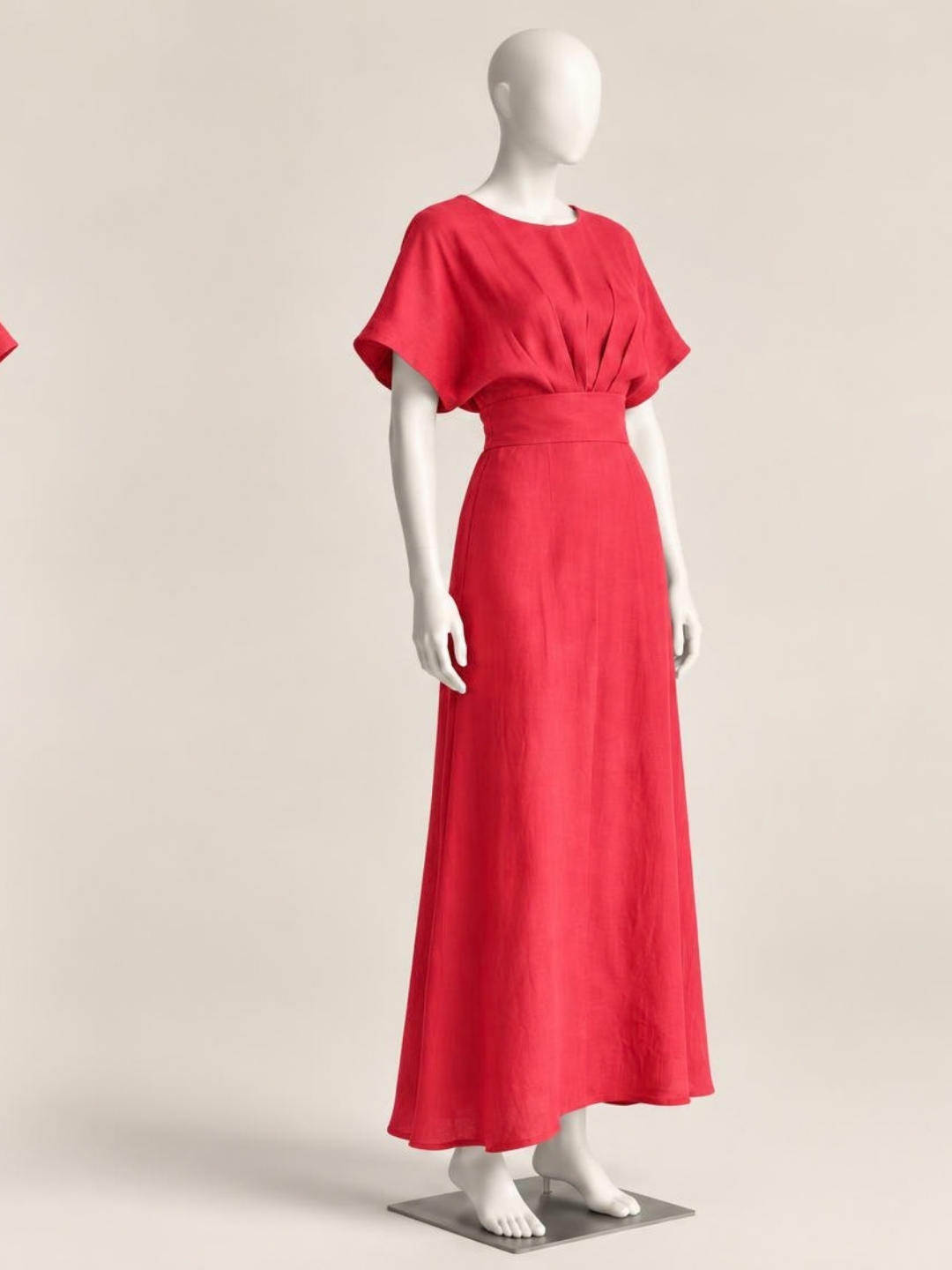 Vestido Azalea magenta rojo