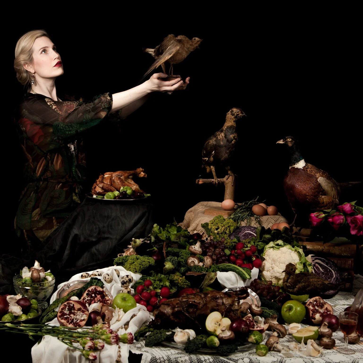 concept, food, set design and style: juuli hakkarainen Independent project: The Birds Photo: Valtteri Sonninen
