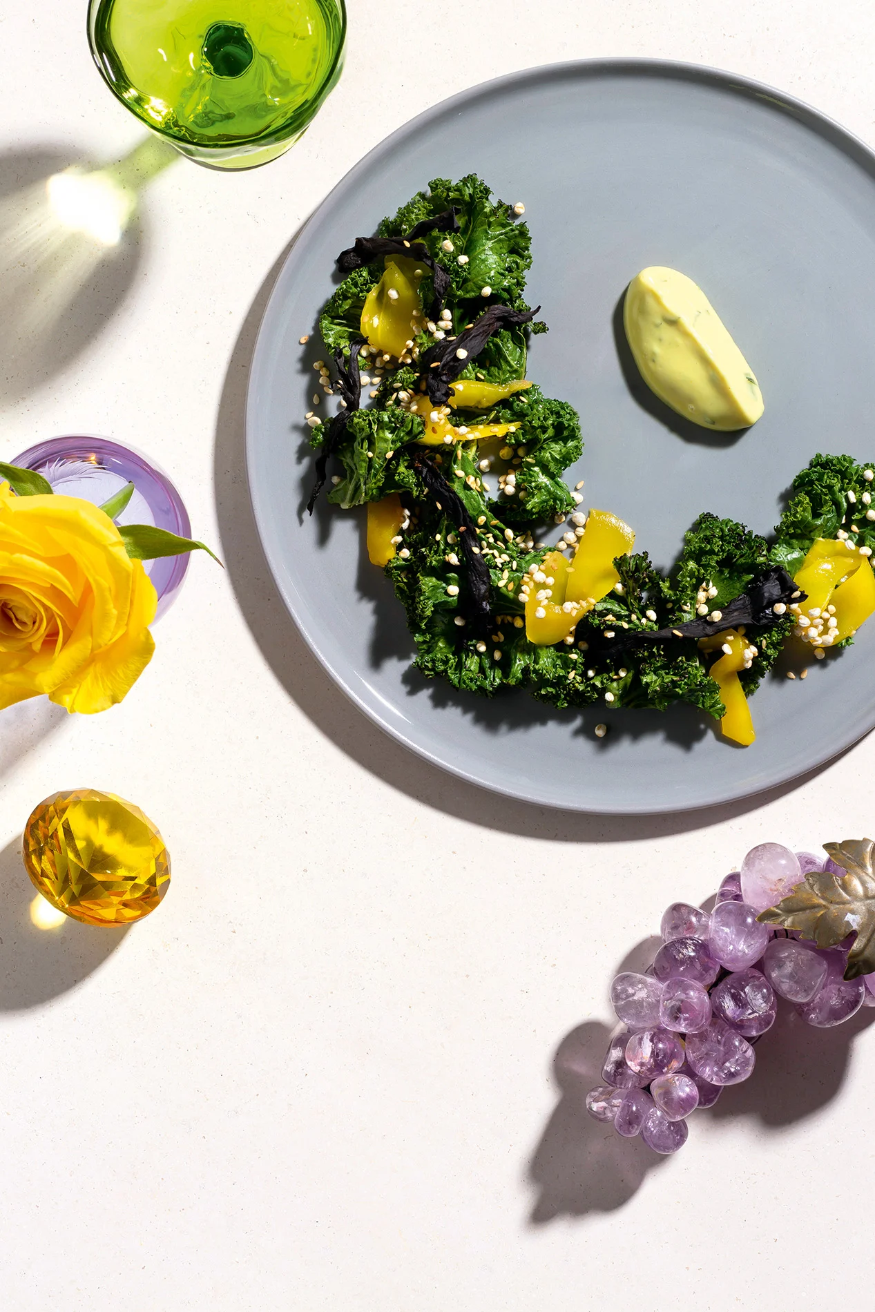 visual concepting, props and styling: juuli hakkarainen food: linnea vihonen photo: sami piskonen client: viini magazine