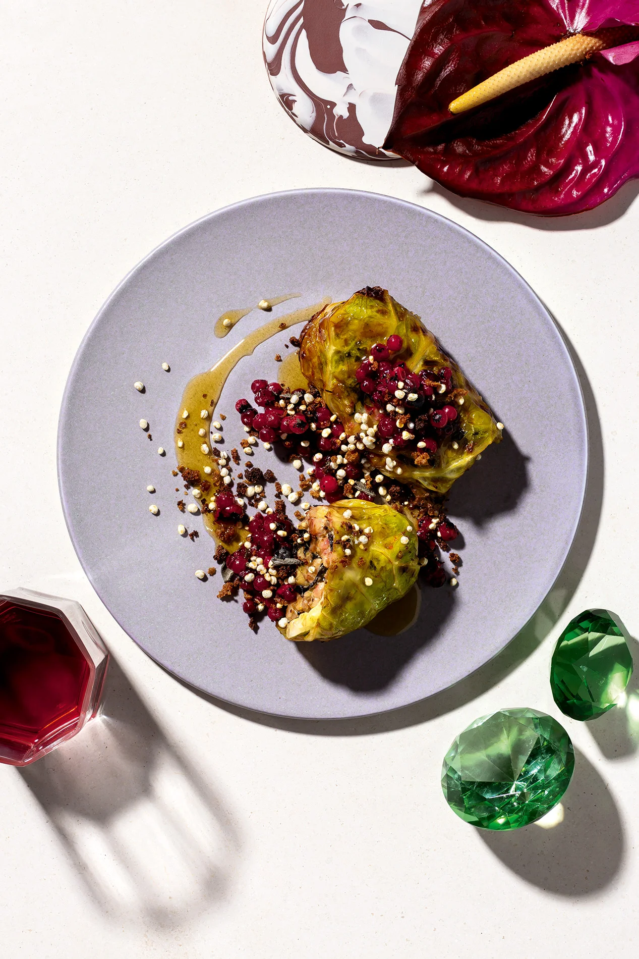 visual concepting, props and styling: juuli hakkarainen food: linnea vihonen photo: sami piskonen client: viini magazine