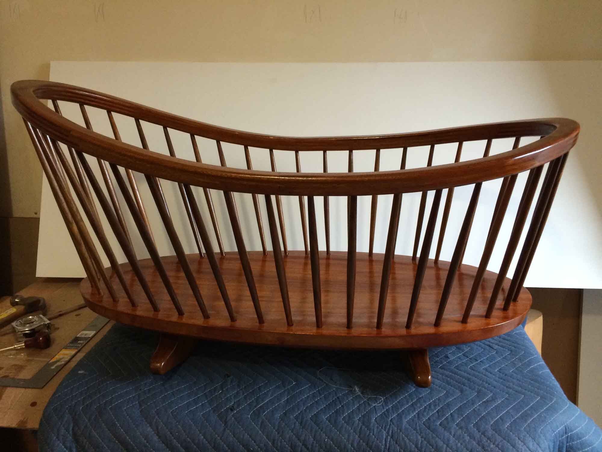 Cradle - Mahogany & Walnut