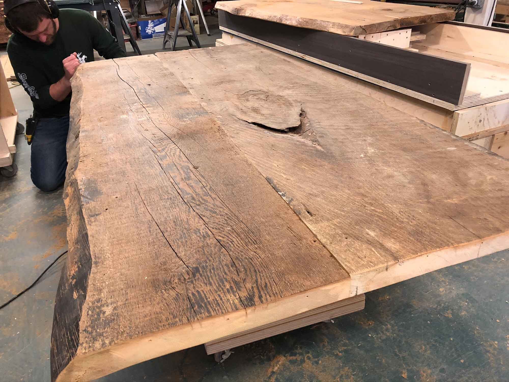 Live Edge Table Top