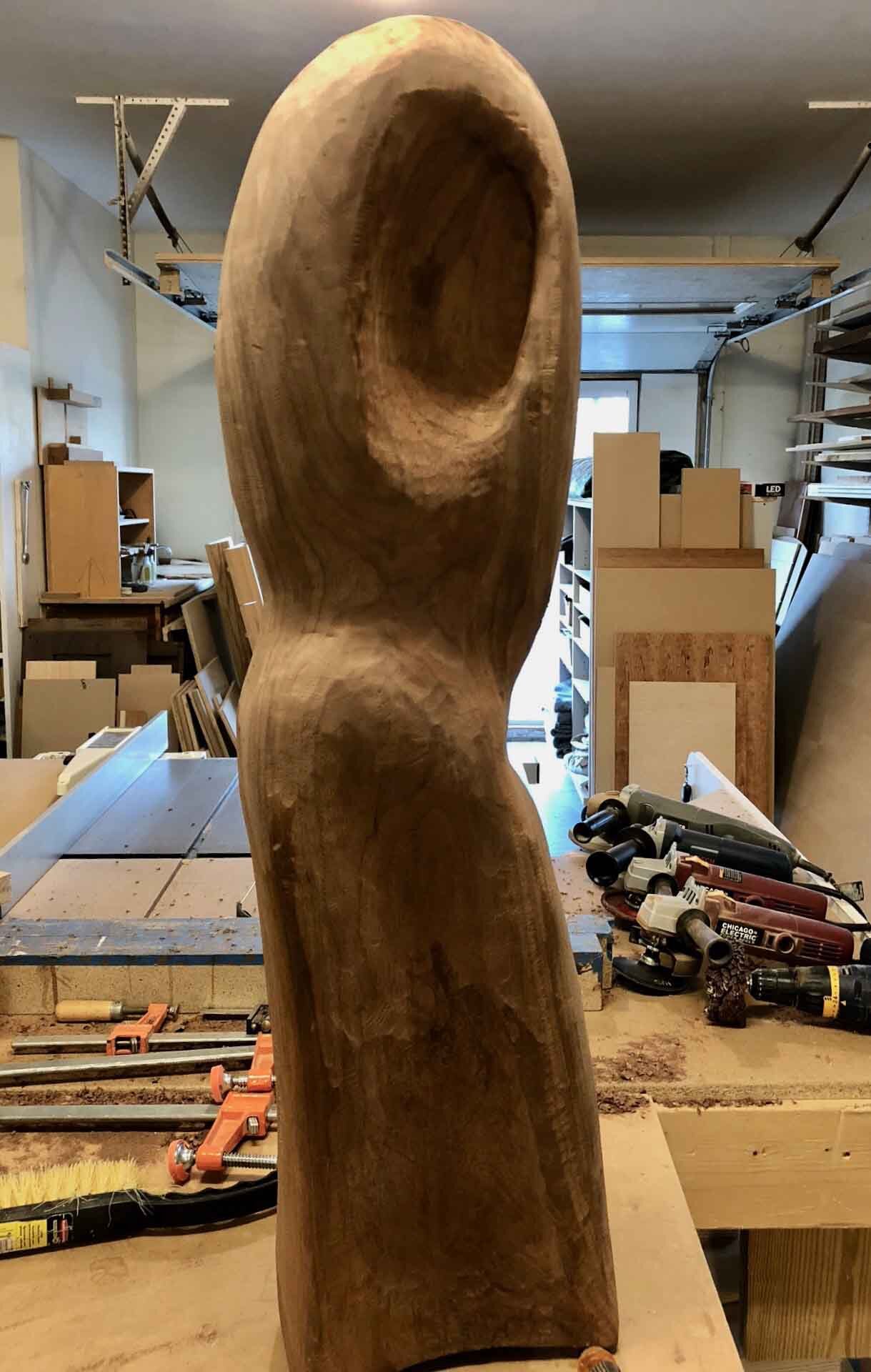 The Nymph - Solid Walnut