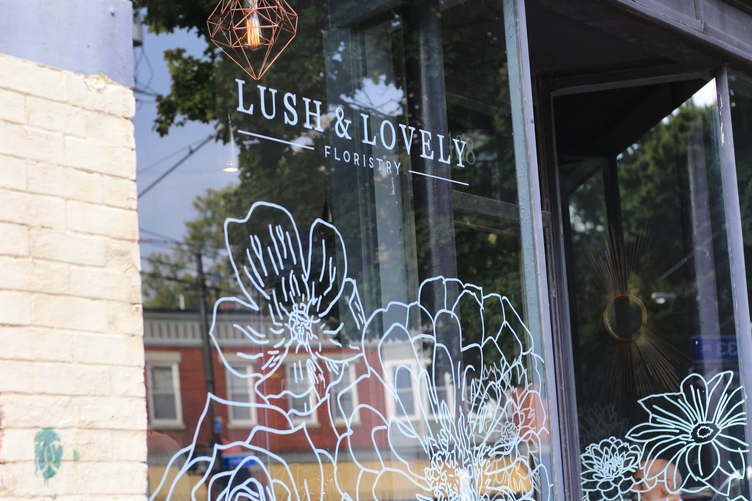 Such a beautiful storefront! :)