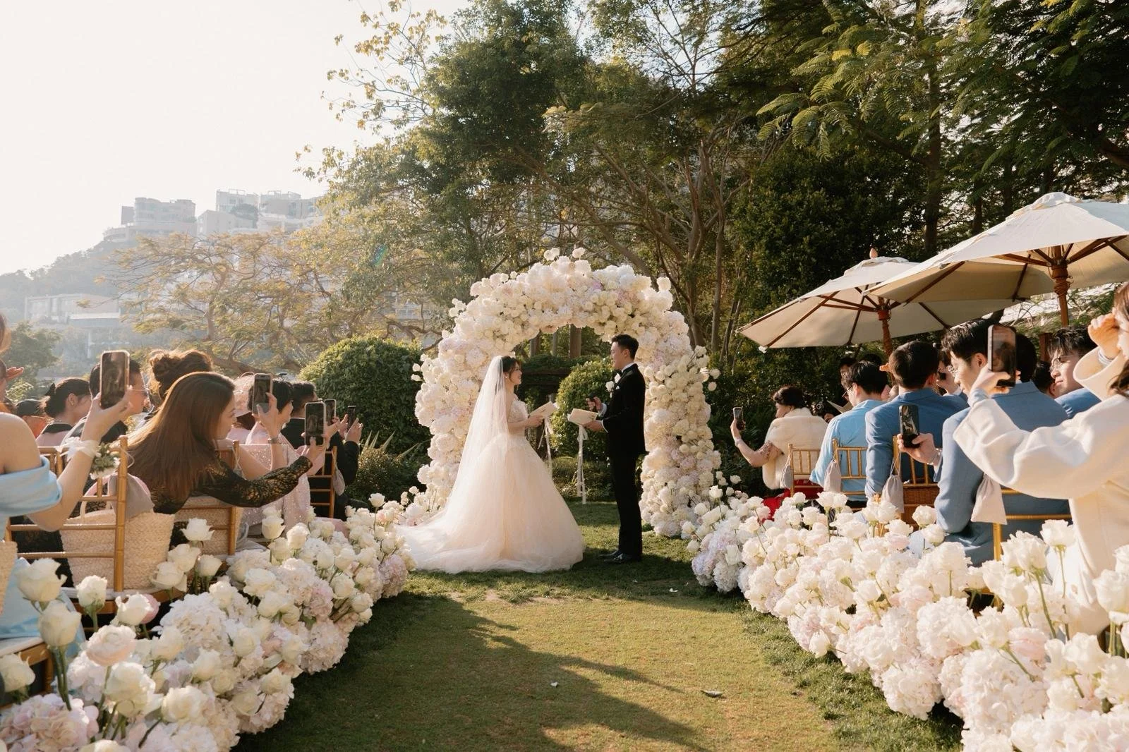 Tammy & Marco - Verandah The Repulse Bay Hotel