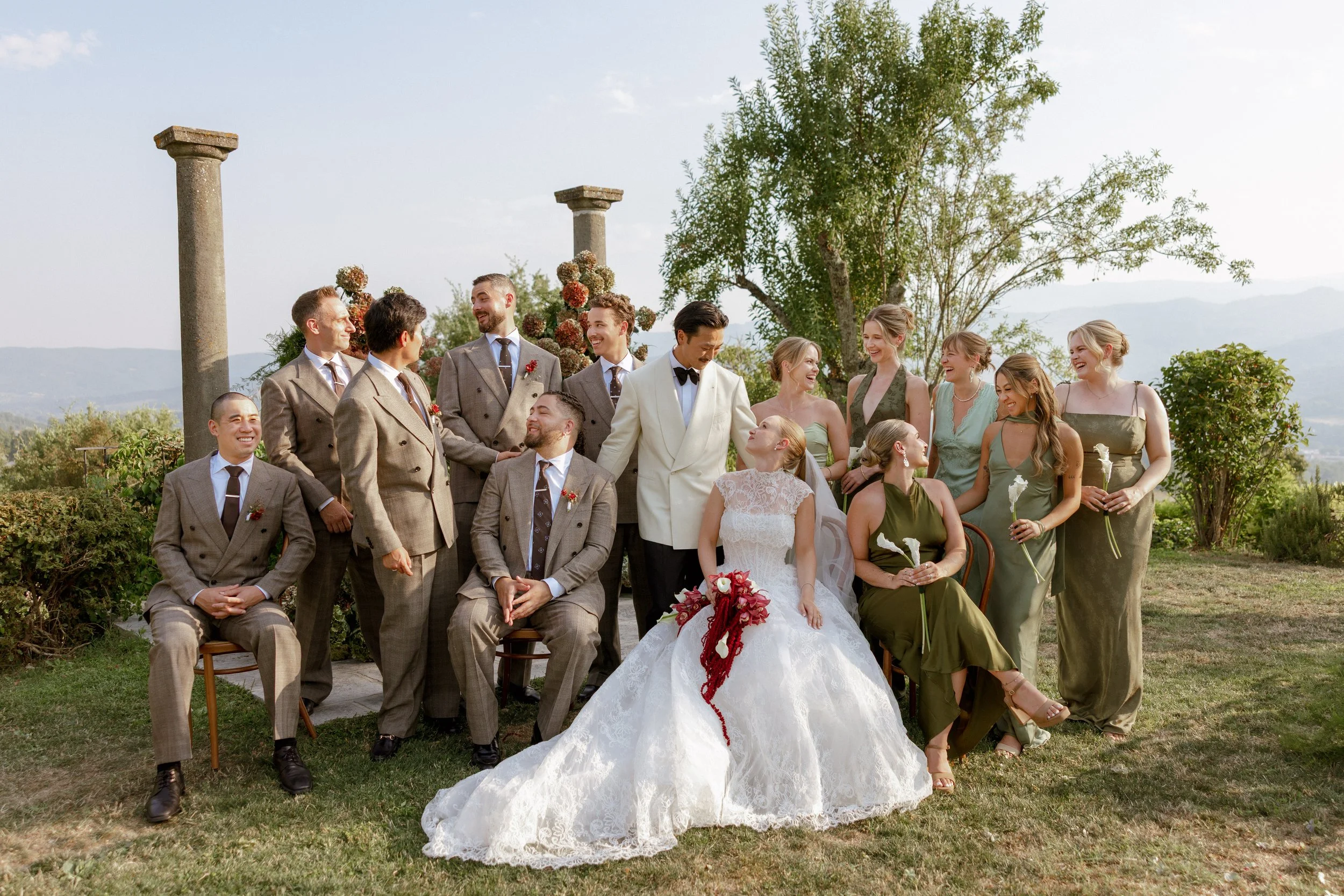 Rhiannon & Chris - Borgo Corsignano, Tuscany