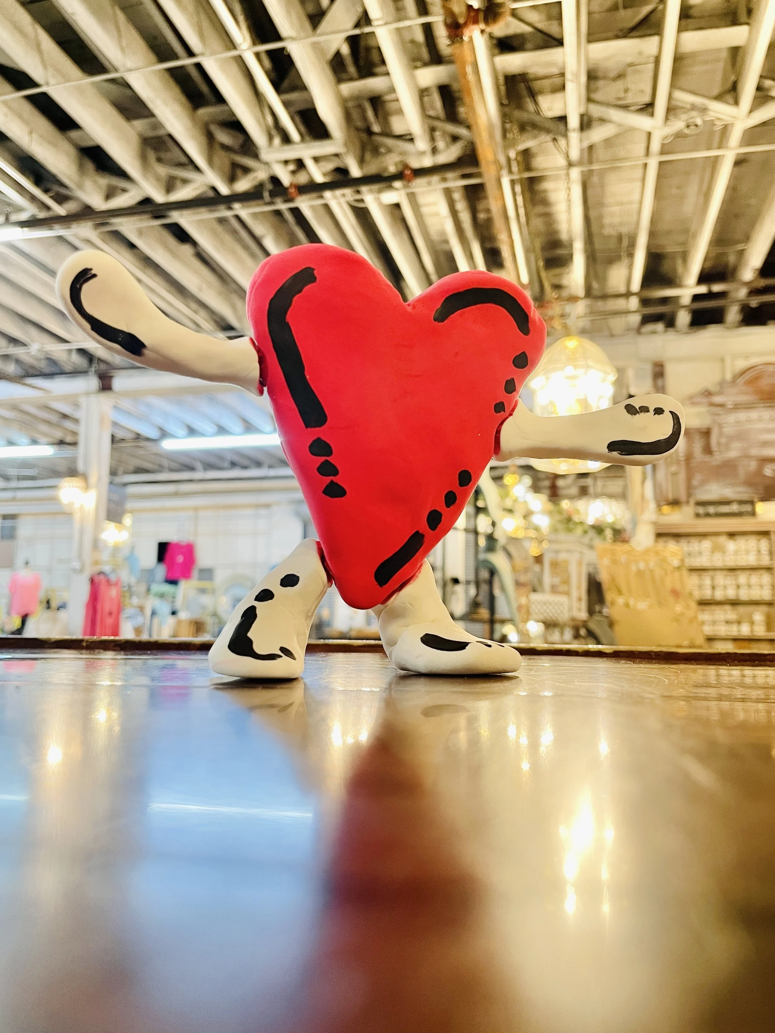 Kid s Art Class Sculpted Heart Reinvintage Warehouse Kid s Art Class Sculpted Heart Reinvintage Warehouse