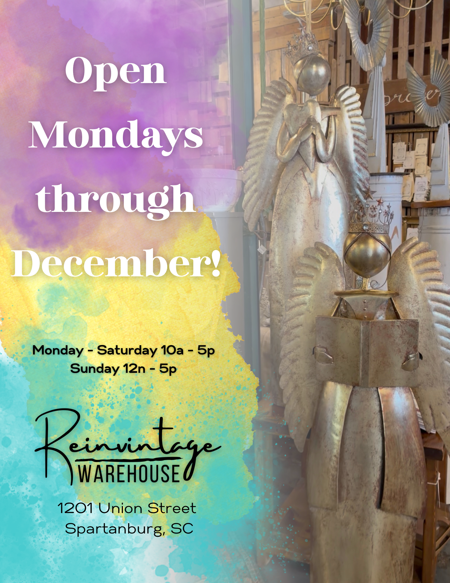 Open Mondays in December!