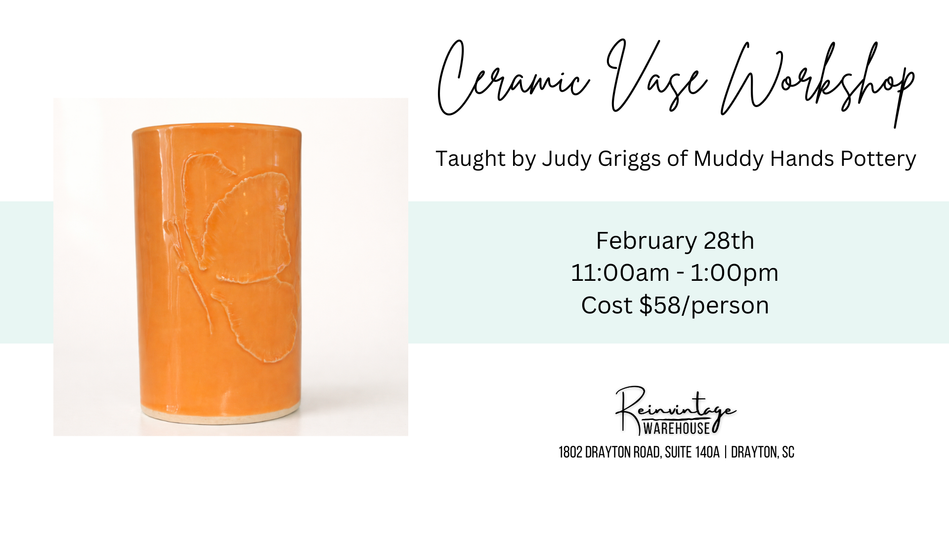 Ceramic Vase Workshop