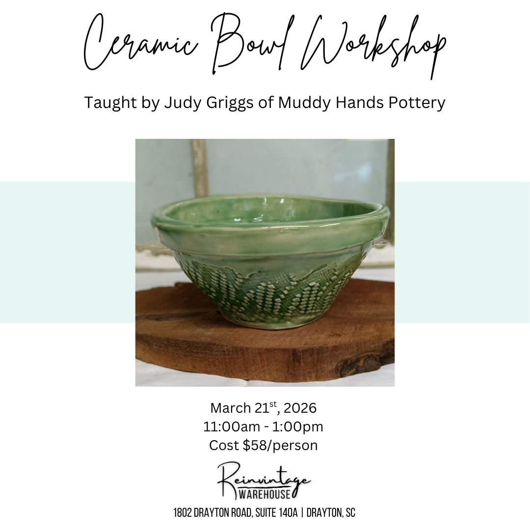 Ceramic Bowl Workshop