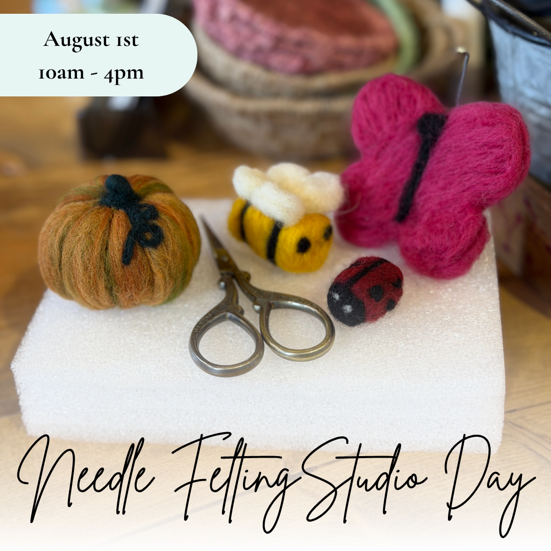 Needle Felting Open Studio 
