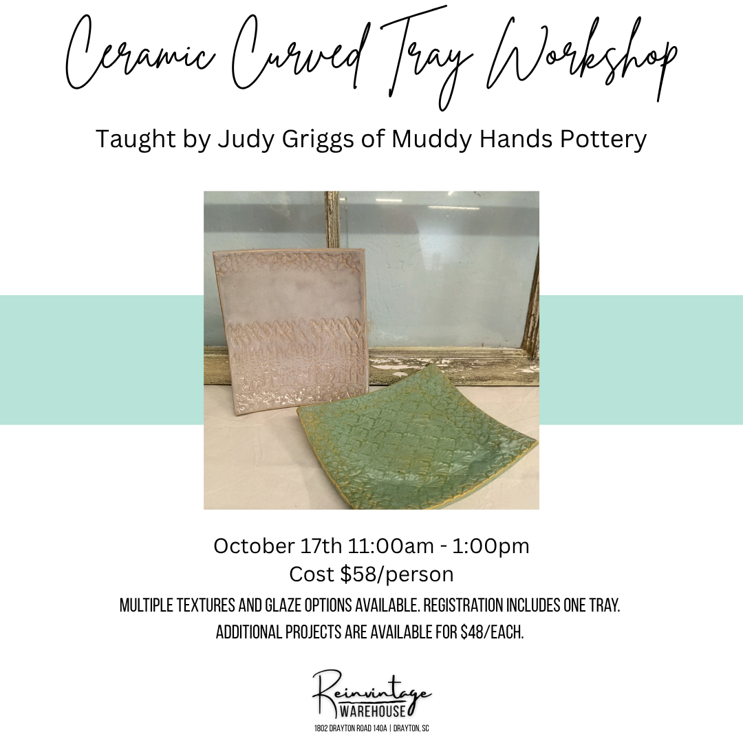 Ceramic Curved Tray Workshop