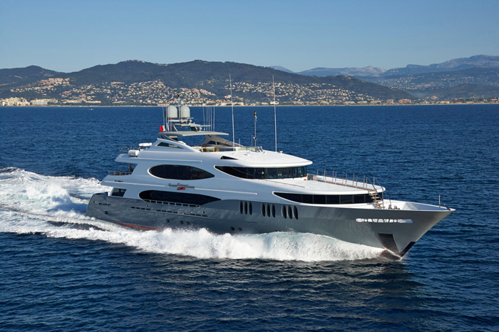 The 166-foot Zoom Zoom Zoom is the largest yacht signed up, so far, for the 2016 Newport Charter Yacht Show