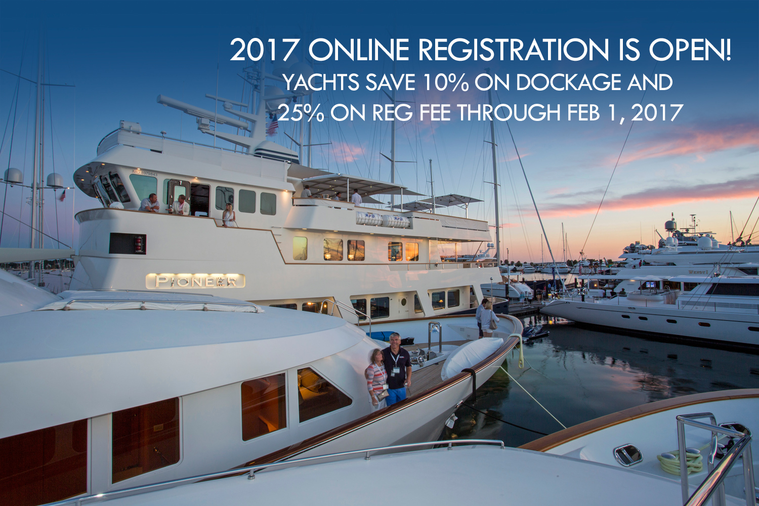 YACHTS SAVE WHEN REGISTERING FOR NEWPORT CHARTER YACHT SHOW PRESENTED BY HELLY HANSEN BEFORE FEBRUARY 1, 2017