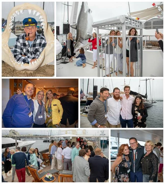 Scenes from the Yacht Hop at the 2019 Newport Charter Yacht Show presented by Helly Hansen Newport (Photos by Billy Black)