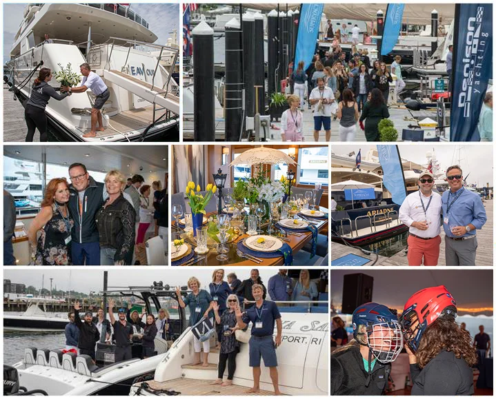 Scenes from the 2019 Newport Charter Yacht Show presented by Helly Hansen Newport. (photos by Billy Black)