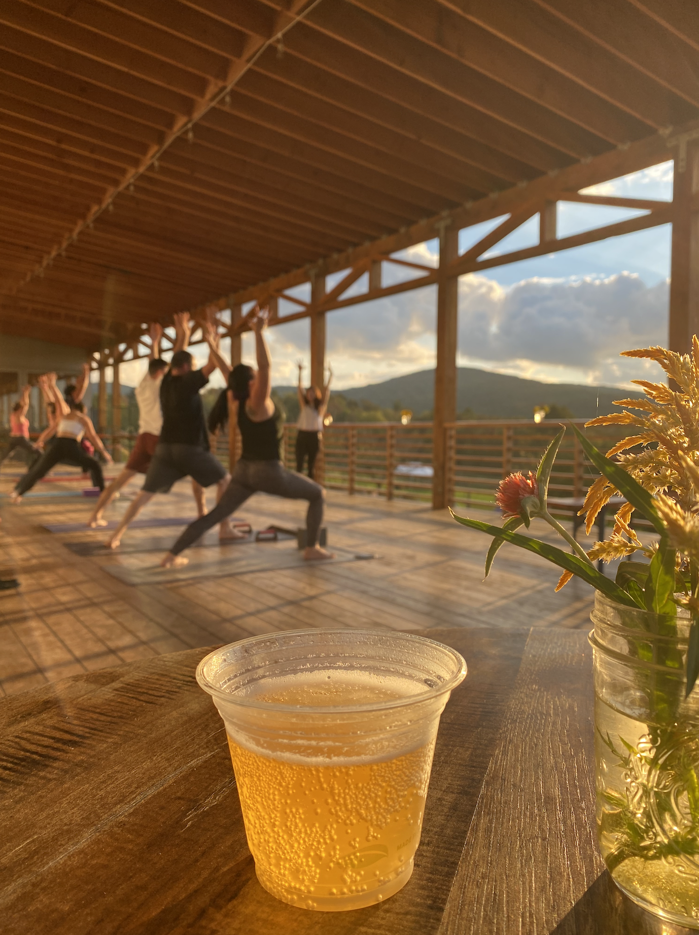 Sunset &amp; Cider Yoga