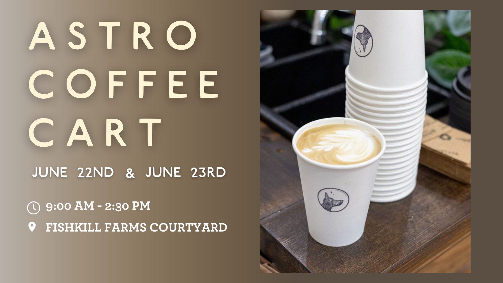 Astro Coffee Cart