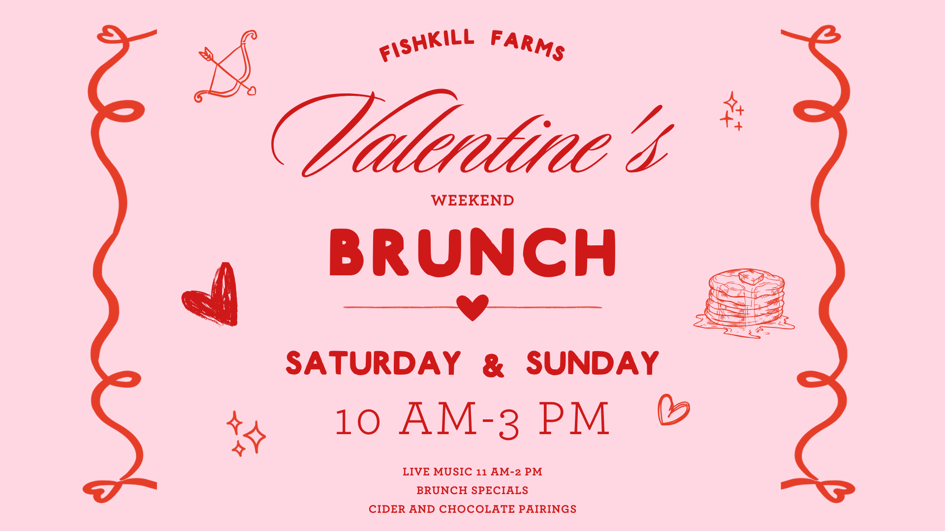 Valentine's Day Weekend Brunch at the Farm
