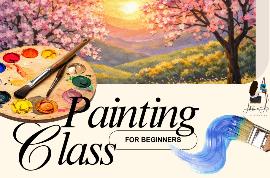 Orchard Views & Acrylics - Painting Workshop